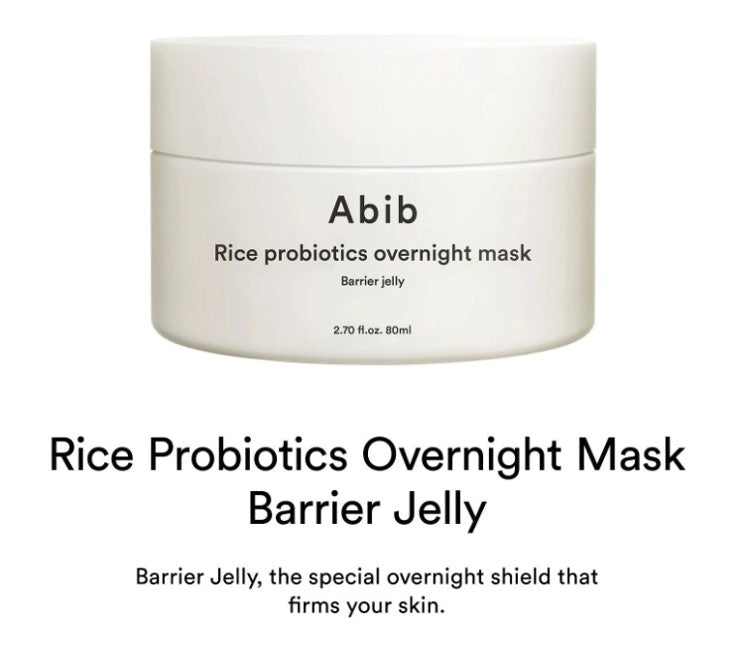 Rice Probiotics Overnight Mask Barrier Jelly | Mascarilla noctura