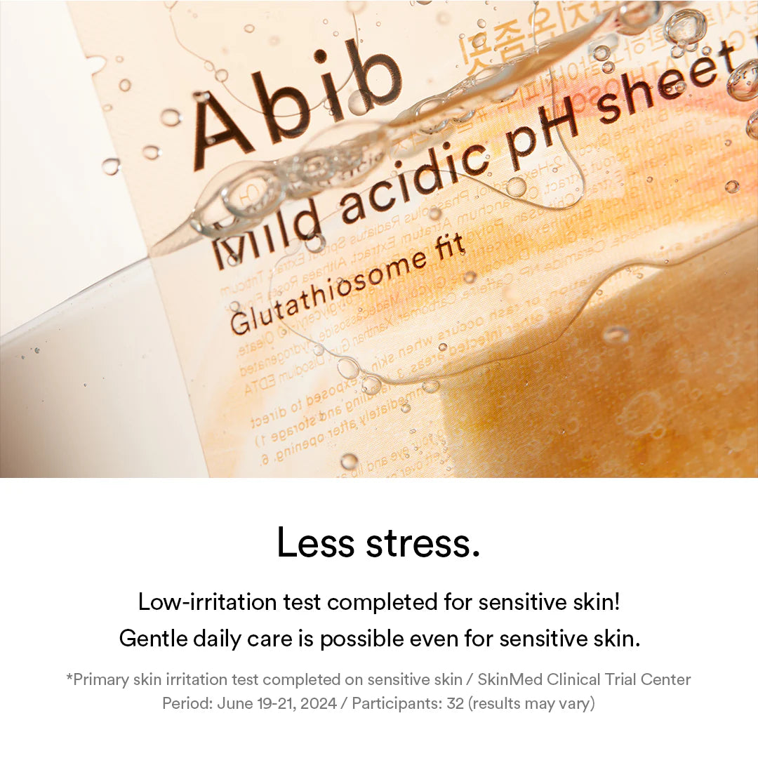 Mild Acidic PH Mask Glutathiosome Fit | mascarilla