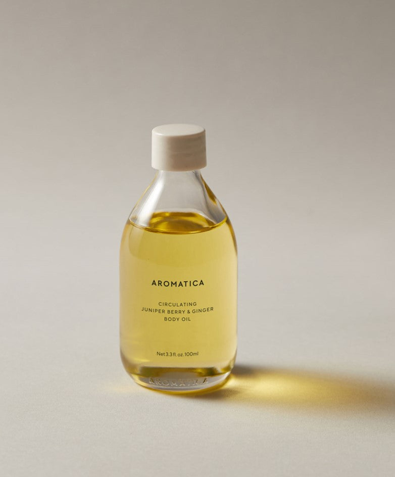 Circulating Body Oil Juniper berry & Ginger |Aceite corporal circulante