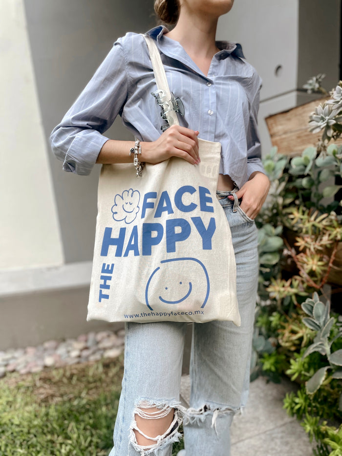 The Happy Face Tote Bag