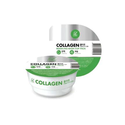 Modeling Mask Cup Pack Collagen | Mascarilla de colágeno