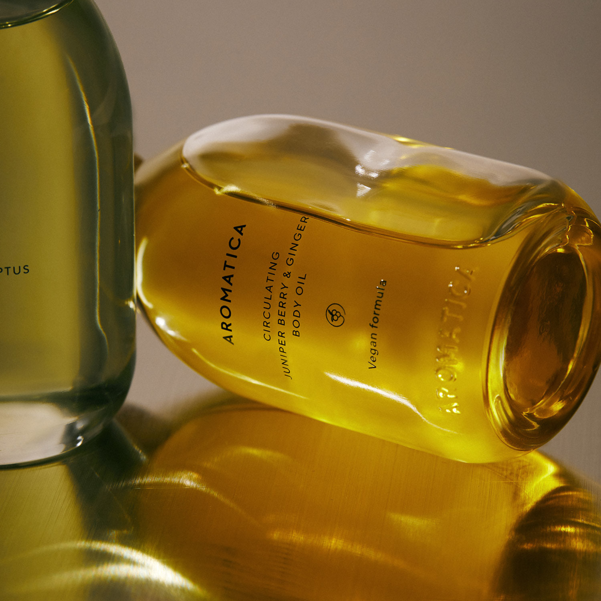 Circulating Body Oil Juniper berry & Ginger |Aceite corporal circulante