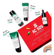 AHA BHA PHA 30 Days Miracle AC SOS Kit 4pzas | Kit Anti Acne - The Happy Face Co.