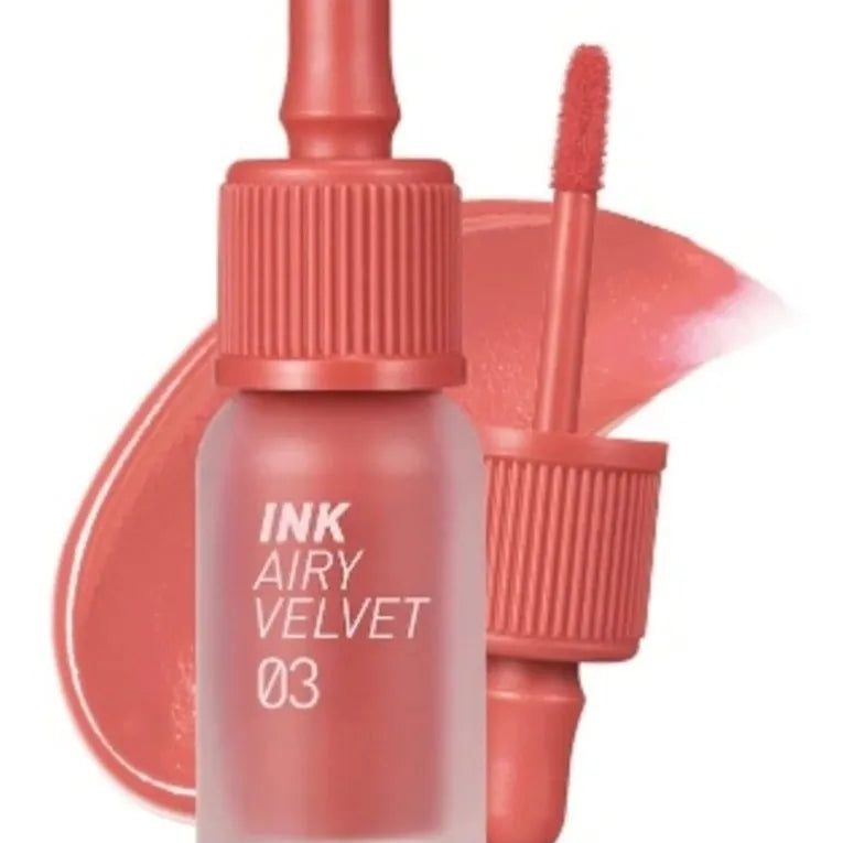 Ink Airy Velvet #03 Cartoon Coral | Tinta #03 - The Happy Face Co.