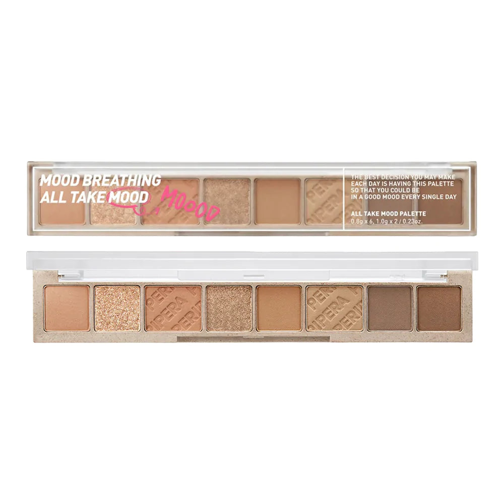 All Take Mood Palette #01 Mood Breathing | Paleta de Sombras - The Happy Face Co.